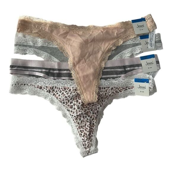 Jenni Thongs 5 Pieces Sz XL - Picture 2 of 8